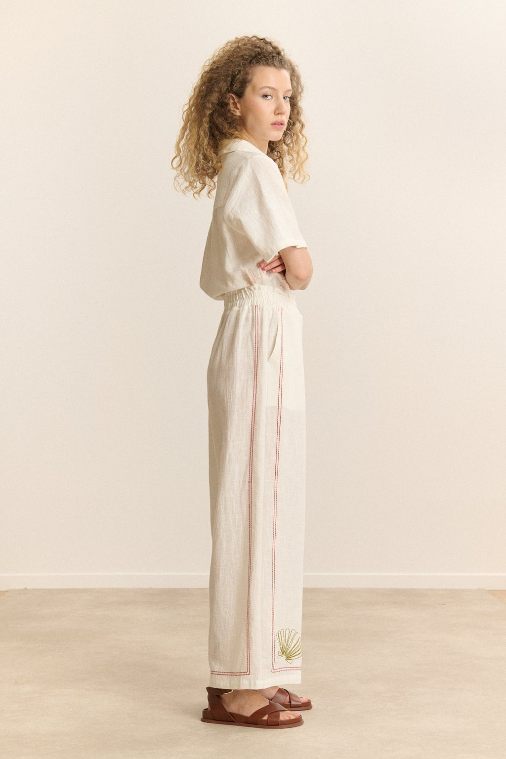 Pantalon Conor - Blanc