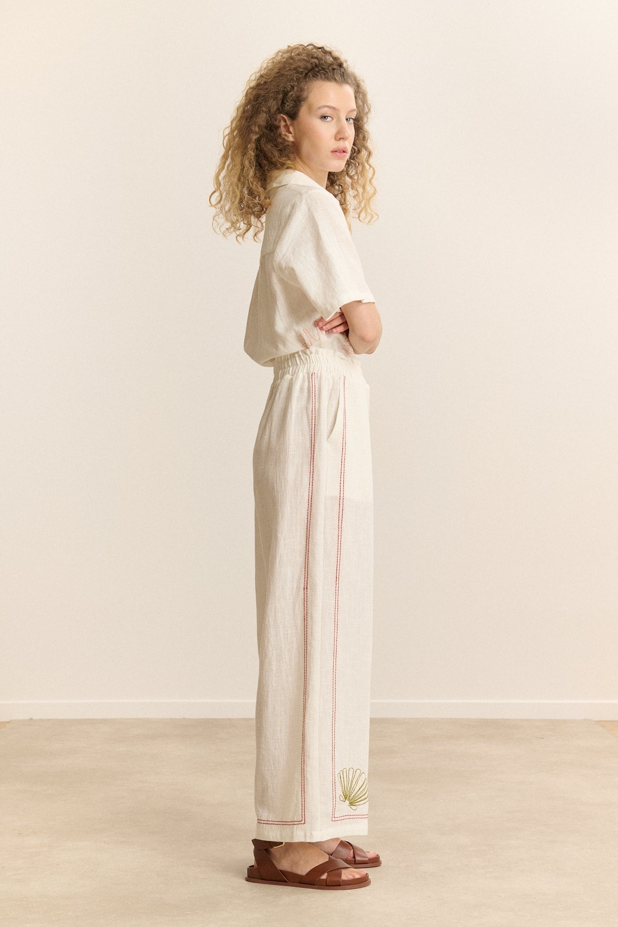 Pantalon Conor - Blanc