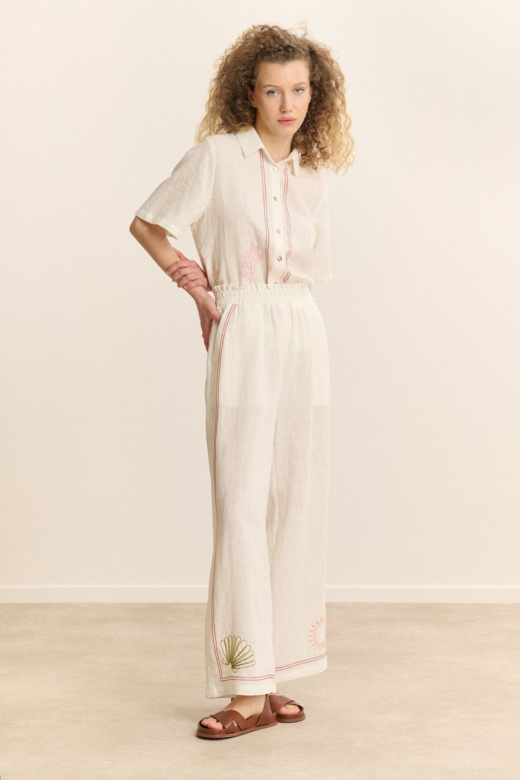 Pantalon Conor - Blanc