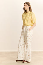 Pantalon Victorine - Blanc