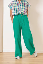 Pantalon Victorine - Turquoise