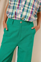 Pantalon Victorine - Turquoise