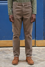 Pantalon Dean Velours - Souris