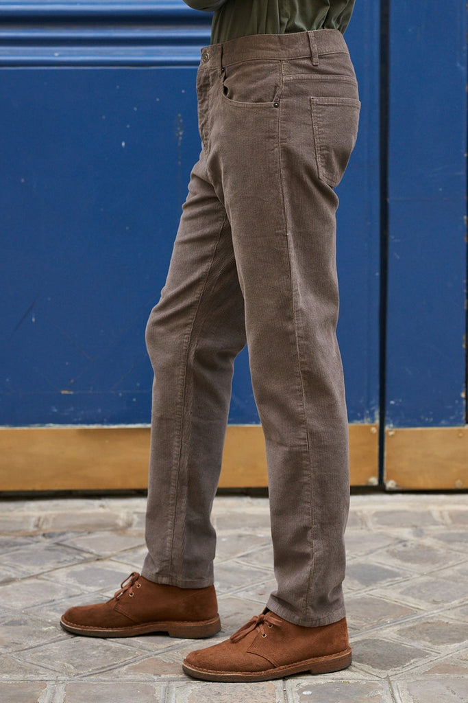 Pantalon Dean Velours - Souris