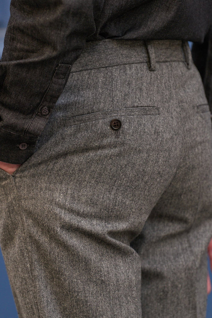 Pantalon Eluard P - Fumee