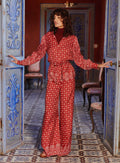 Pantalon Pauline - Bordeaux