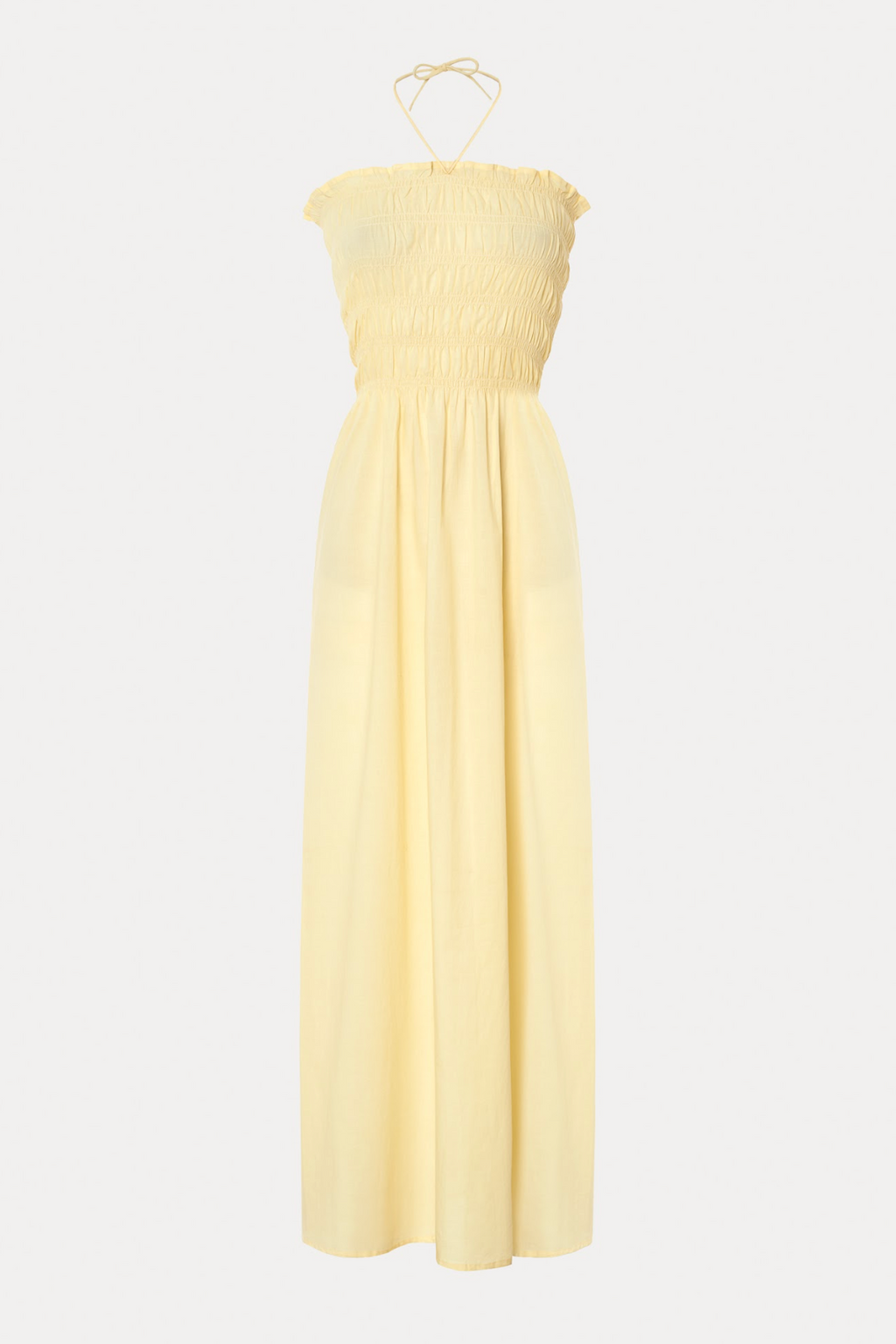 Robe Par Strapless Yellow
