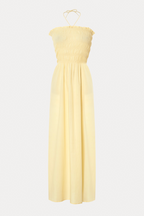 Robe Par Strapless Yellow