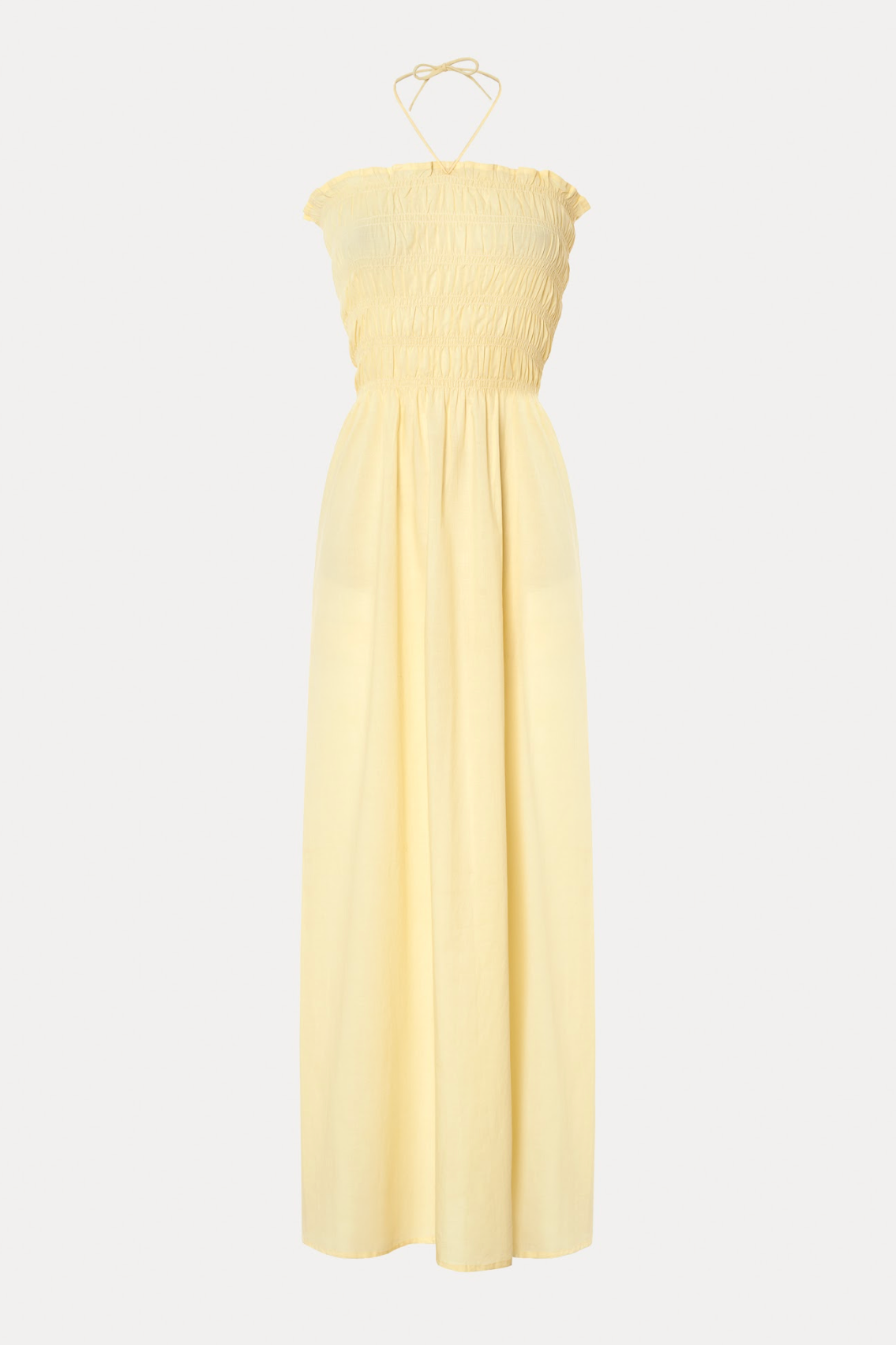 Robe Par Strapless Yellow