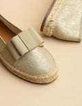 Espadrilles Parsienne - Toile Lin Dore - Femme