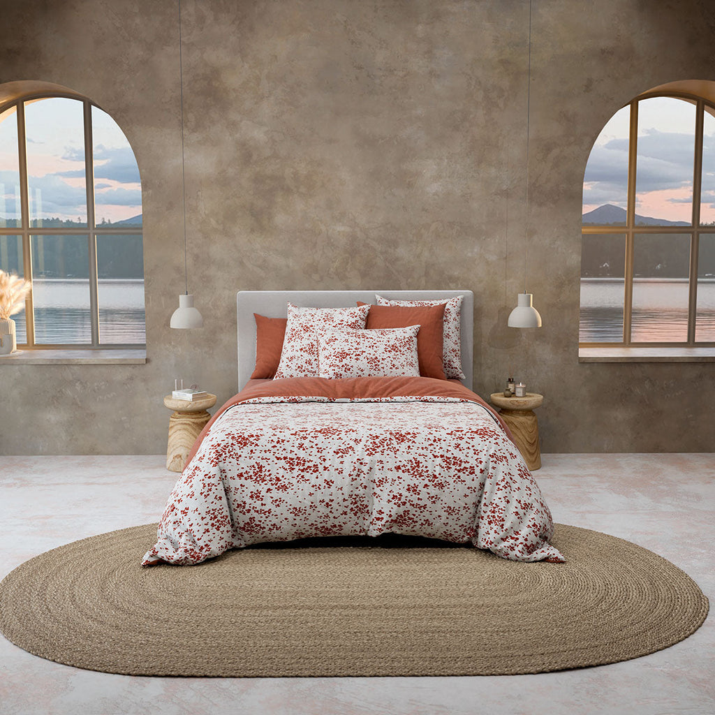 Lodge - Parure - Terracotta