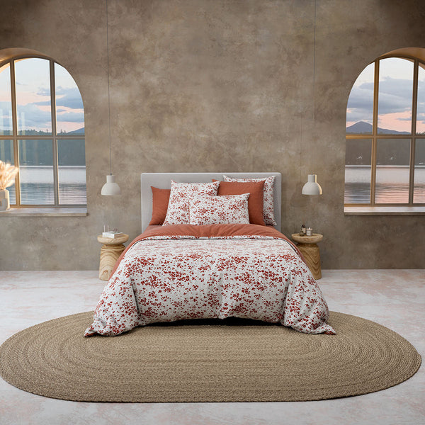 Lodge - Parure - Terracotta