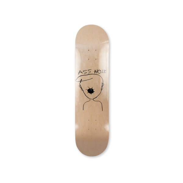 Paul McCarthy's Ass Hole skateboard art by the skateroom