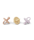 Lot De 3 Sucettes Paula - Mélange Multi-Couleurs Lavande Clair