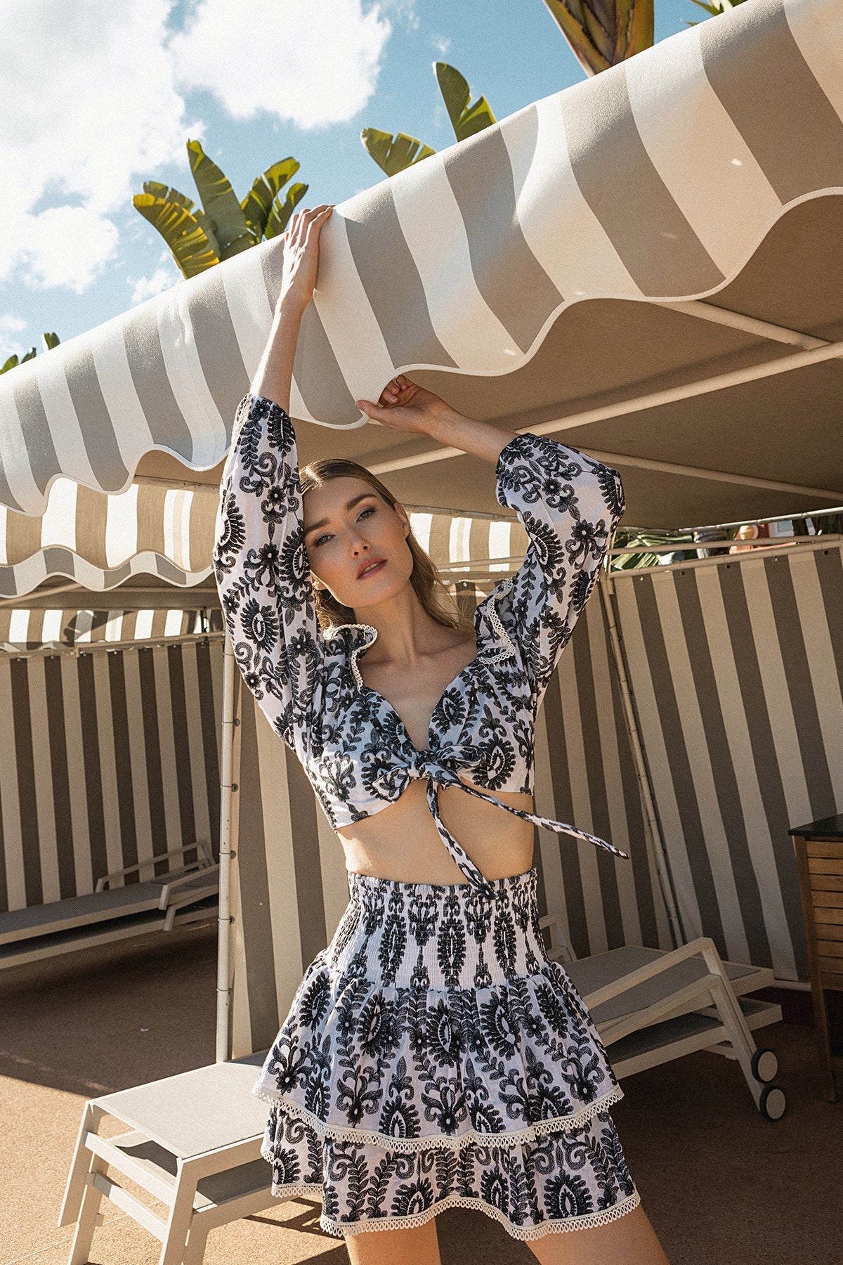 Top Aleks - Broderies Noir