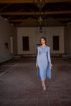Robe Penélope - Bleu