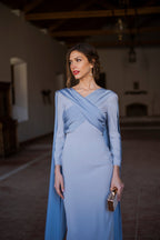Robe Penélope - Bleu