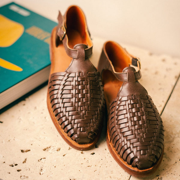 Huaraches Peonia - Chocolat