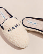 Les Chaussons Mama Cool En Laine Bouclette - Angarde X Émoi Émoi