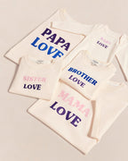 Le T-Shirt Sister Love En Coton Bio - Crème