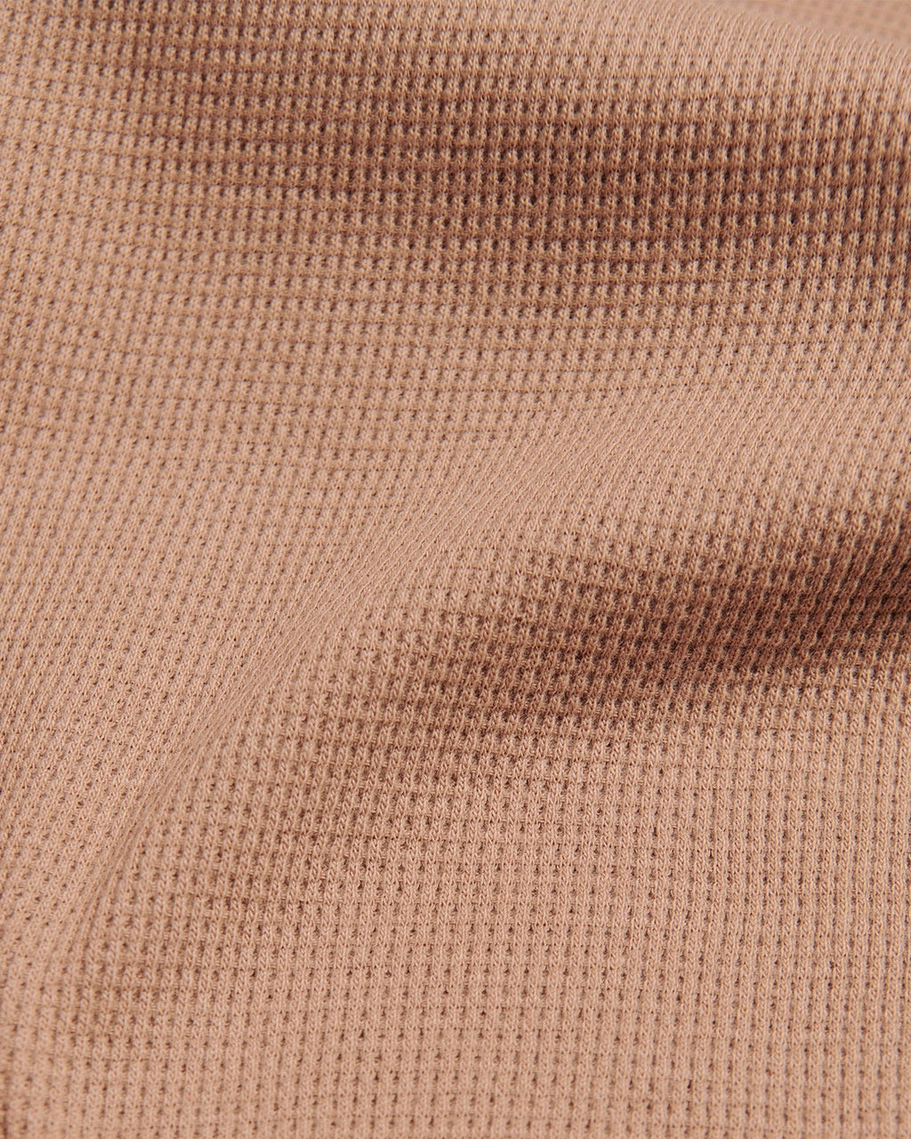 L'Ensemble De Pyjama Mini Cool En Coton Bio Nid D'Abeille - Praliné