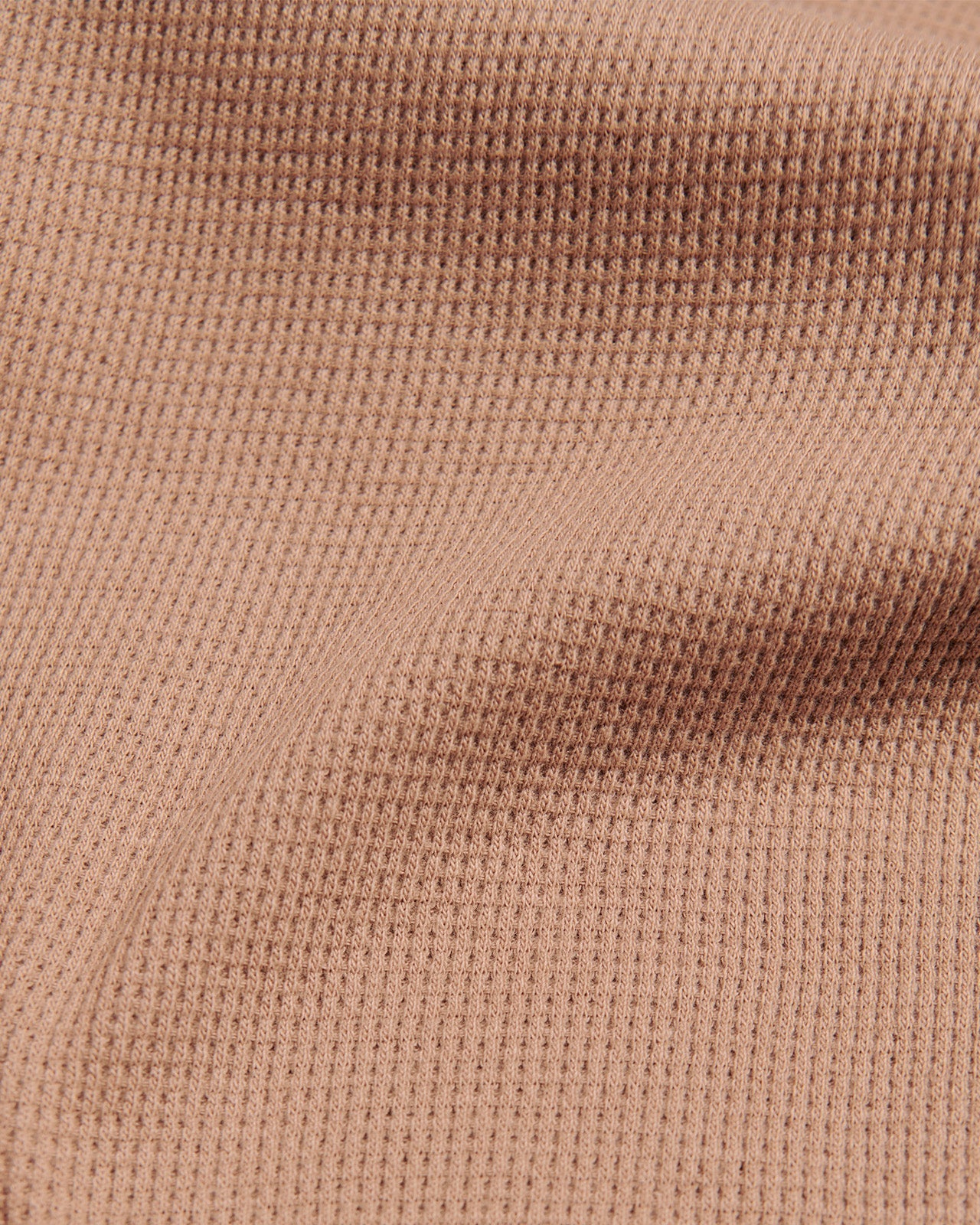 L'Ensemble De Pyjama Mini Cool En Coton Bio Nid D'Abeille - Praliné