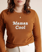 Le Sweat Maman Cool En Coton Bio - Caramel