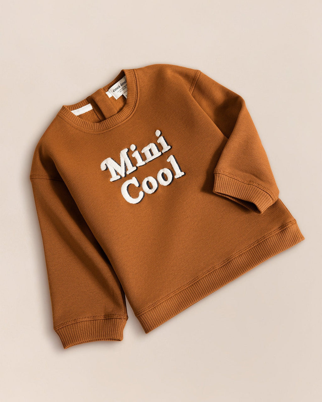 Le Sweat Mini Cool En Coton Bio - Caramel