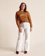 Le Sweat Fée Marraine En Coton Bio - Caramel