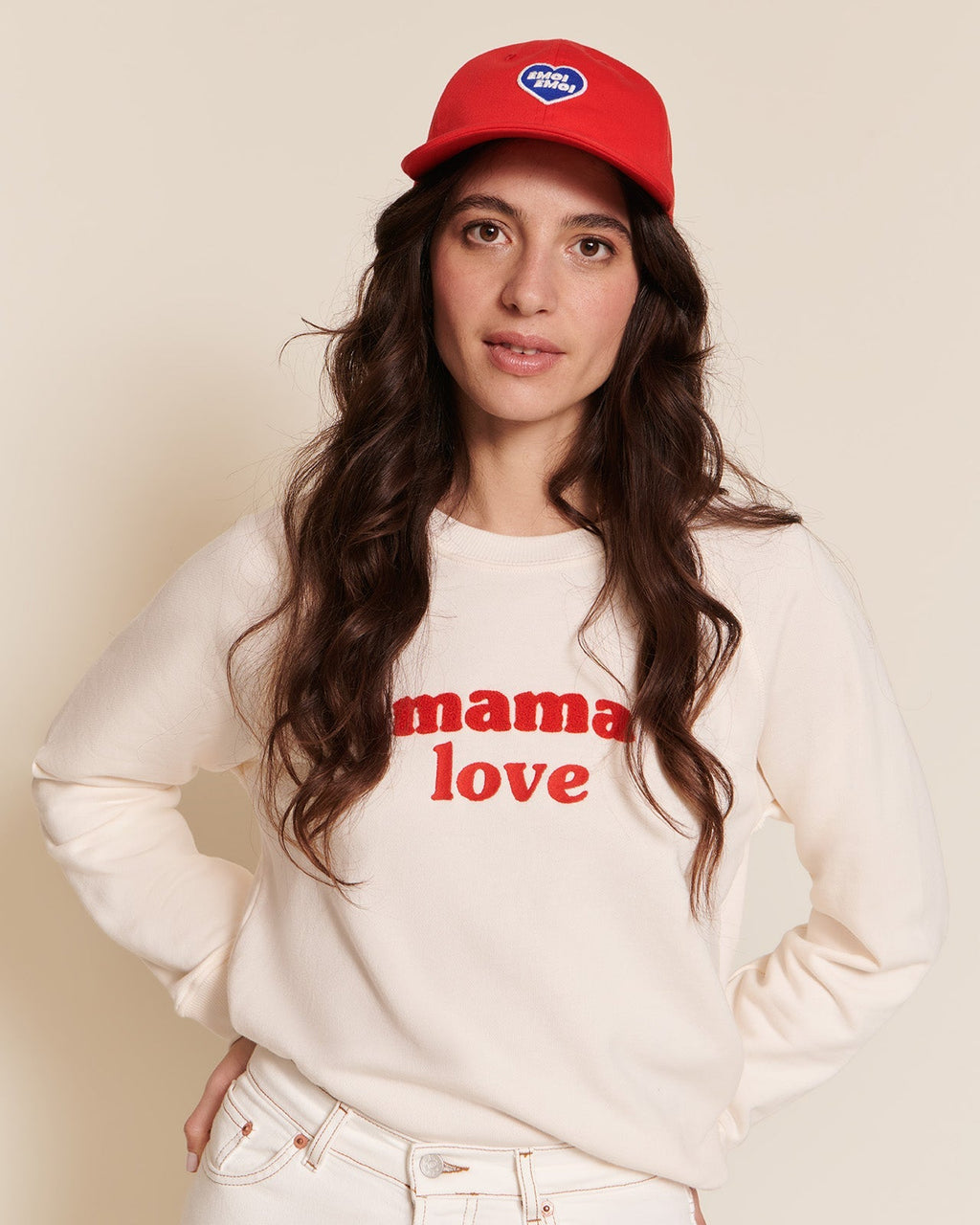 La Casquette Émoi Émoi En Coton - Rouge