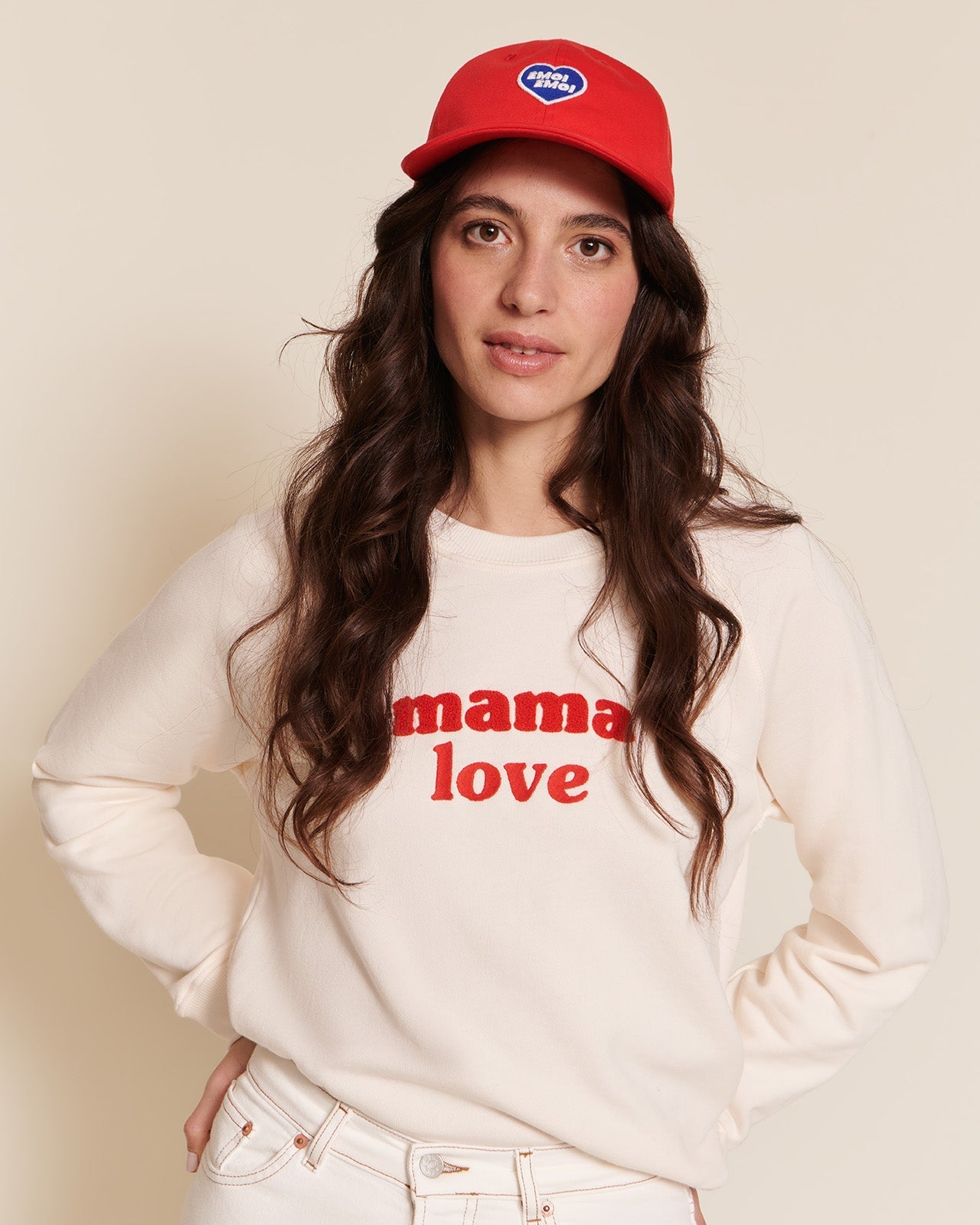 La Casquette Émoi Émoi En Coton - Rouge