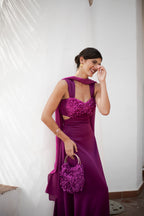 Robe Pétalo - Framboise