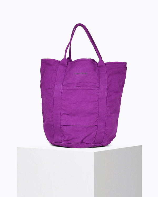 Petit Cabas Coton Violet