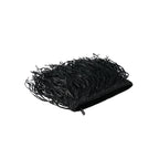 Phedora Black Clutch
