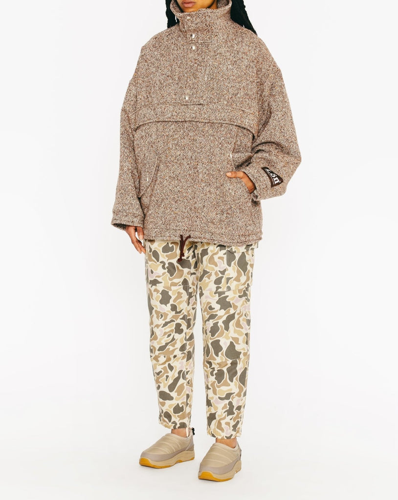 Margaux Lonnberg - Manteau Logan - Tweed Caramel