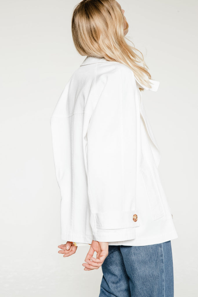 Margaux Lonnberg - Blouson Jenson - White