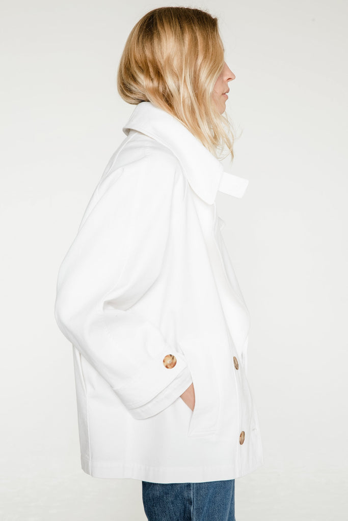 Margaux Lonnberg - Blouson Jenson - White