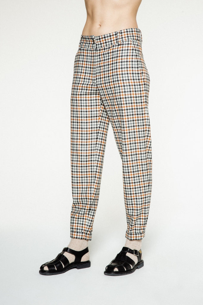 Margaux Lonnberg - Pantalon Jarvis - Off White Check