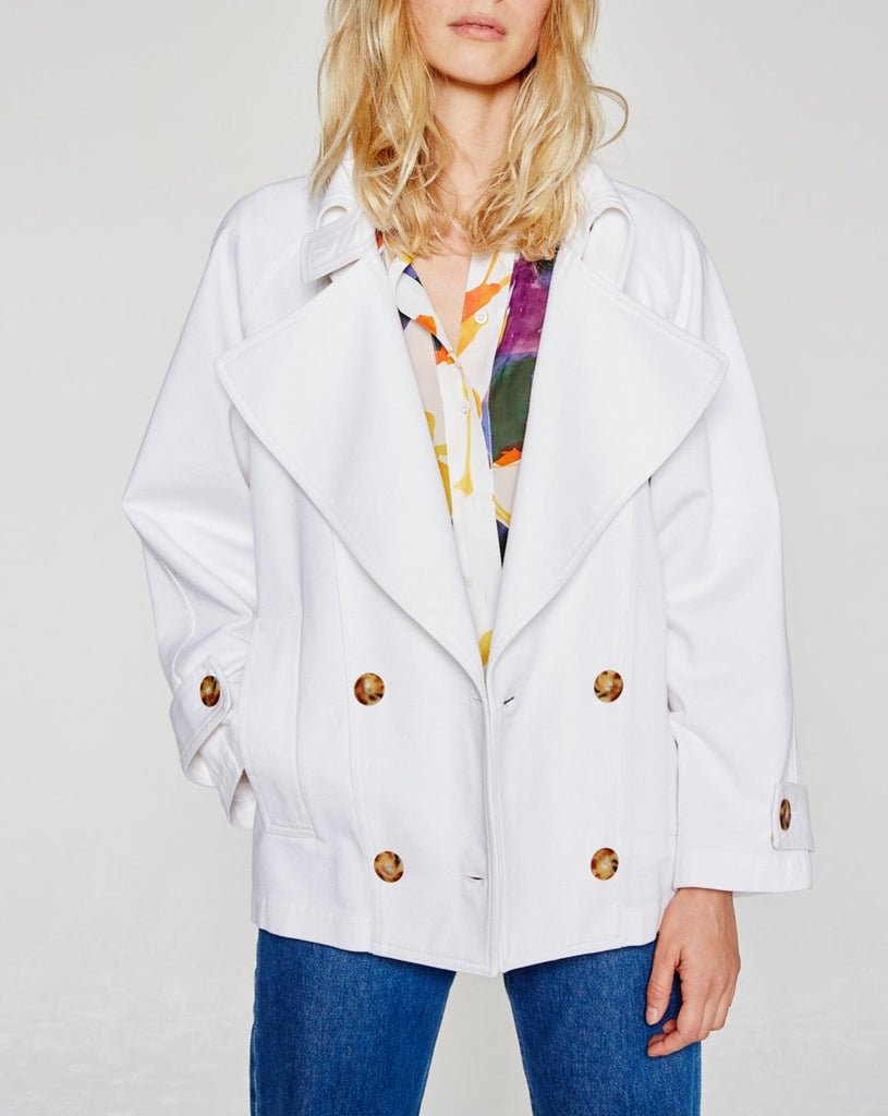 Margaux Lonnberg - Blouson Jenson - White