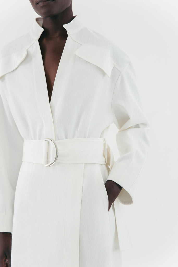 Margaux Lonnberg - Robe Marla - White