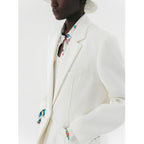 Margaux Lonnberg - Veste Pipper - White