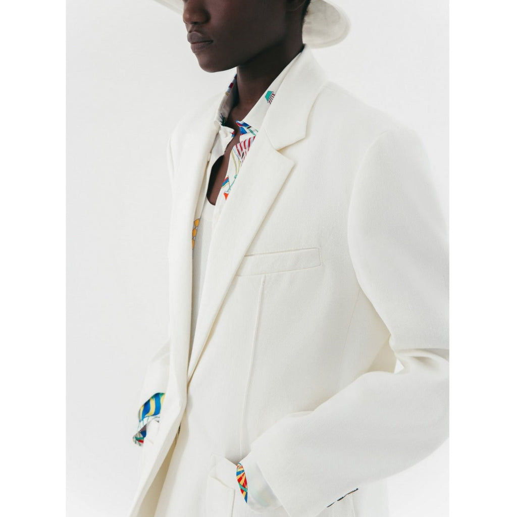 Margaux Lonnberg - Veste Pipper - White