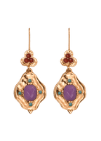 Boucles D'Oreilles Pitiusa Lila