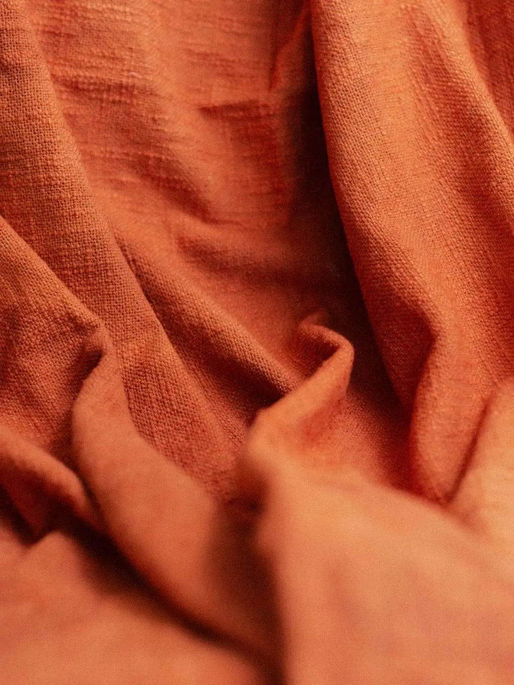Plaid Khadi - Pumpkin - 120x180cm - kirane