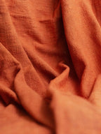 Plaid Khadi - Pumpkin - 120x180cm - kirane