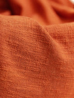 Plaid Khadi - Pumpkin - 120x180cm - kirane