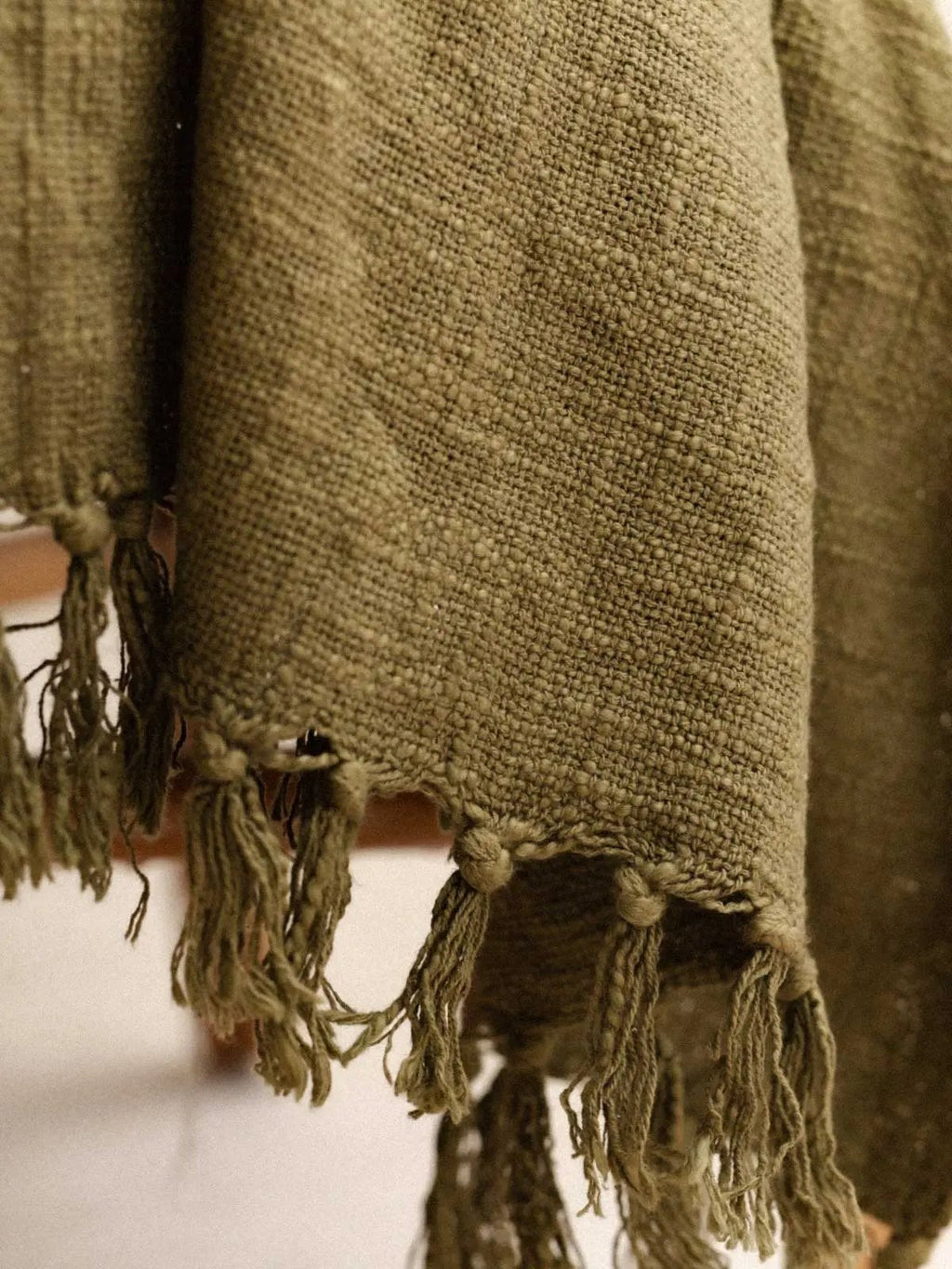 Plaid Khadi - Sauge - 120x180cm - kirane