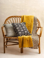 Plaid velours - Ocre - 110x160cm - kirane