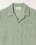 Chemise Manches Courtes En Éponge - Sage Green