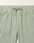 Short Bermuda En Éponge - Sage Green